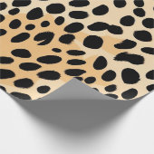Cheetah Print Pattern Cadeaupapier (Hoek)