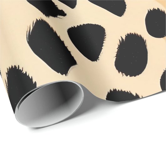 Cheetah Print Pattern Cadeaupapier (Rol Hoek)