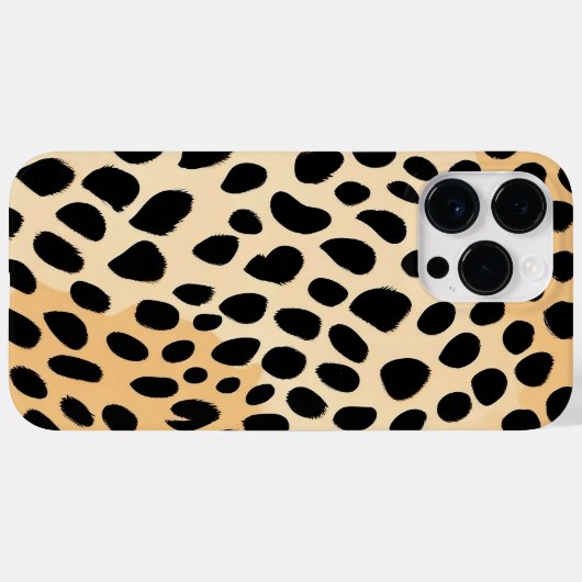 Cheetah Print Pattern Case-Mate iPhone Case (Achterkant (horizontaal))