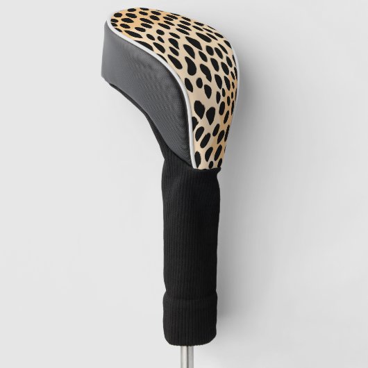 Cheetah Print Pattern Golfheadcover (Schuin)