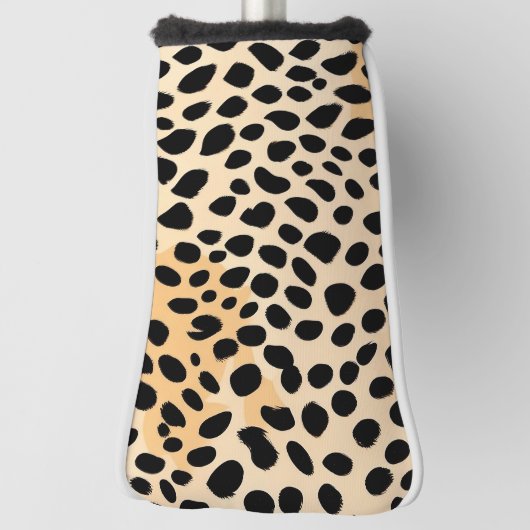 Cheetah Print Pattern Golfheadcover (Draai 90)