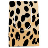 Cheetah Print Pattern Medium Cadeauzakje (Voorkant)