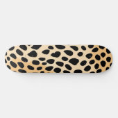 Cheetah Print Pattern Persoonlijk Skateboard (Horizontaal)