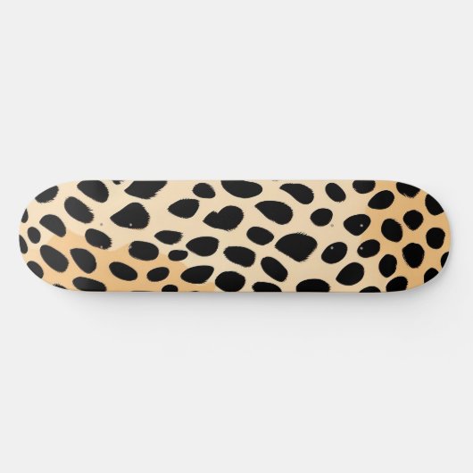 Cheetah Print Pattern Persoonlijk Skateboard (Horizontaal)