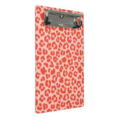 Cheetah Print Pattern Red Mini Klembord (Schuin)