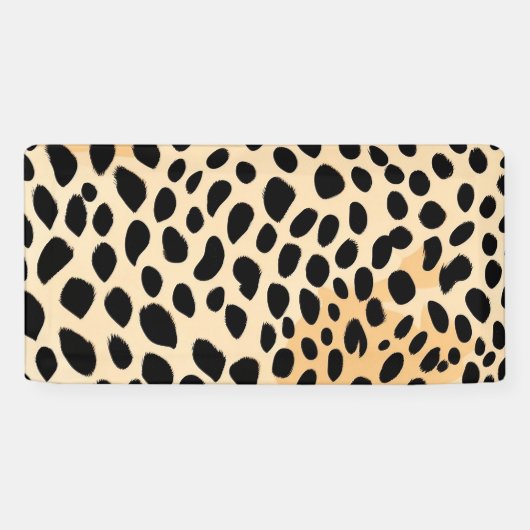 Cheetah Print Pattern Spandoek (Horizontaal)