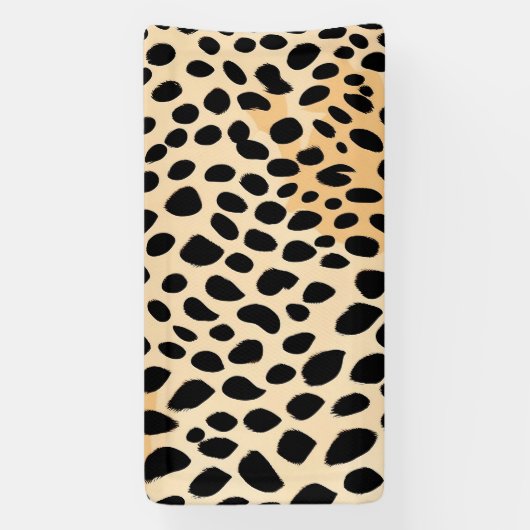 Cheetah Print Pattern Spandoek (Verticaal)