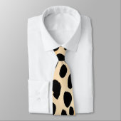 Cheetah Print Pattern Stropdas (Gebonden)