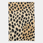 Cheetah Print Pattern Theedoek (Verticaal)