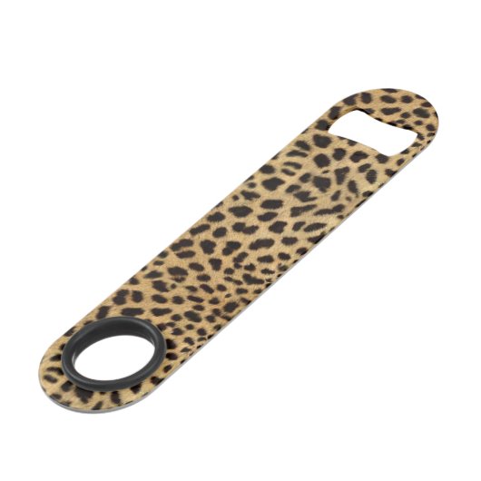 Cheetah Print Speed Flessenopener (Achterkant Gekanteld)