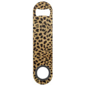 Cheetah Print Speed Flessenopener (Voorkant)