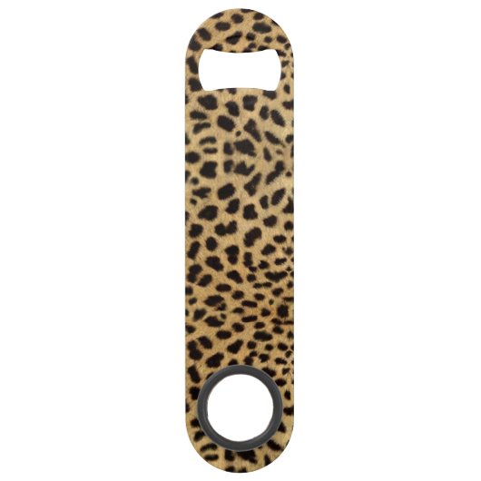 Cheetah Print Speed Flessenopener (Voorkant)