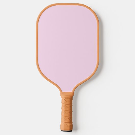 Cheetah Print Star op Roze Pickle Ball Paddle (Achterkant)