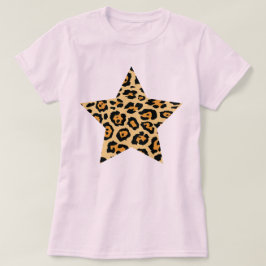 Cheetah Print Star T-shirt