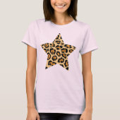 Cheetah Print Star T-shirt (Voorkant)