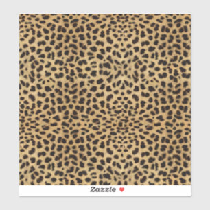 Cheetah Print Sticker