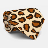 cheetah print - Stropdas (Opgerold)
