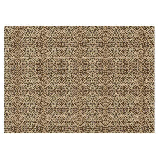 Cheetah Print Tafelkleed (Voorkant (Horizontaal))