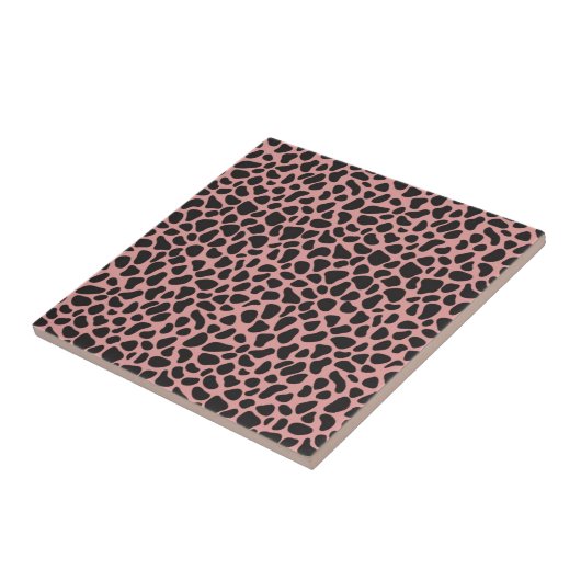 Cheetah Print Tegeltje (Zijkant)
