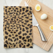 Cheetah Print Theedoek (Quarter Fold)