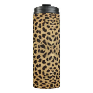 Cheetah Print Thermosbeker