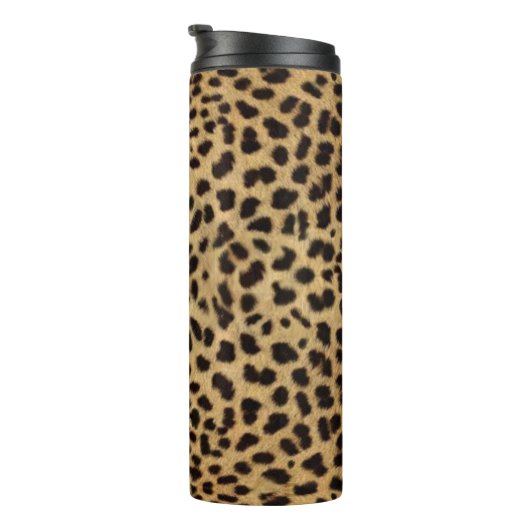 Cheetah Print Thermosbeker (Geroteerd rechts)