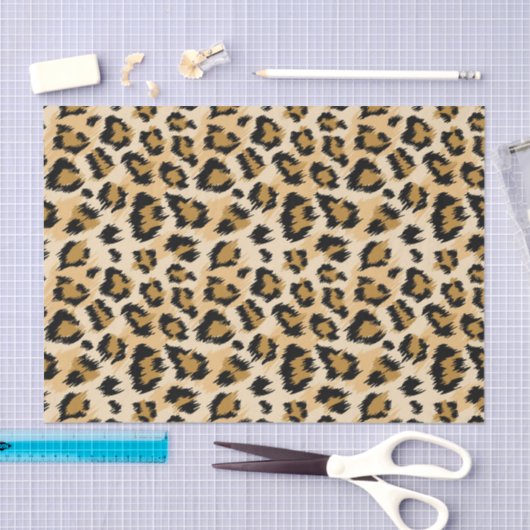 Cheetah Print Tissuepapier (Craft)