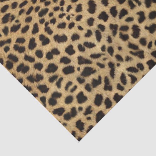 Cheetah Print Tissuepapier (Detail)