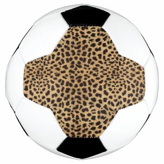 Cheetah Print Voetbal (Voorkant)