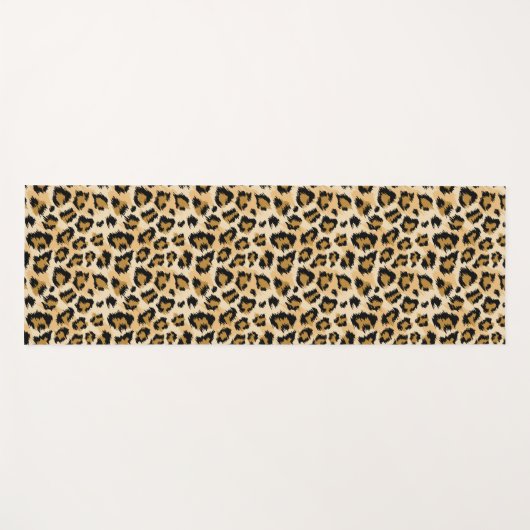 Cheetah Print Yogamat (Voorkant (horizontaal))