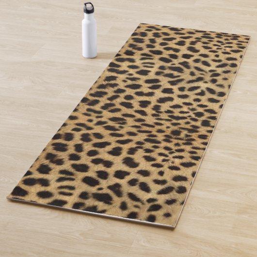 Cheetah Print Yogamat (In situ)