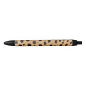 Cheetah Print Zwarte Inkt Pen (Voorkant)