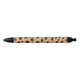 Cheetah Print Zwarte Inkt Pen
