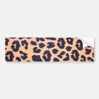 Cheetah prints bumpersticker