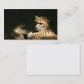 Cheetah-profielkaart Visitekaartje (Voorkant / Achterkant)