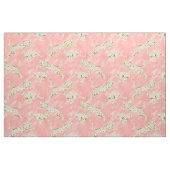 CHEETAH PROWL Blush Gold Cheetahs Stof (Fat Quarter)