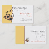 Cheetah Purse Visitekaartje (Voorkant / Achterkant)