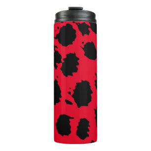Cheetah Red Thermosbeker