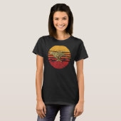  Cheetah Retro Style Cheetah T-shirt (Voorkant volledig)