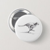 Cheetah Ronde Button 5,7 Cm (Voorkant /achterkant)