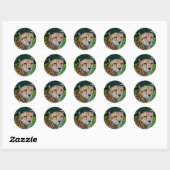 Cheetah Ronde Sticker (Vel)