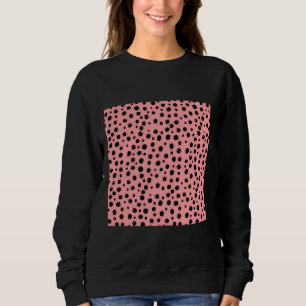 Cheetah roze patroon trui