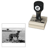 Cheetah Rubberstempel (Gestempeld)