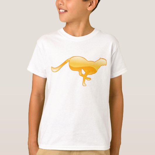 Cheetah Running T-shirt (Voorkant)