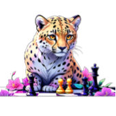 Cheetah schaak spelen - Snelste dier op aarde T-shirt