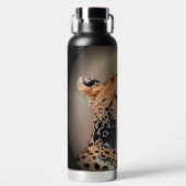 Cheetah Scheurmerken Geïsoleerde waterfles (Voorkant)