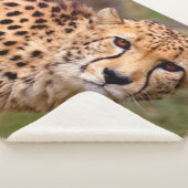 Cheetah Sherpa Dekbed Deken (3/4)