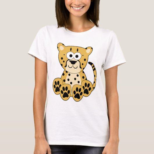 Cheetah Shirten T-shirt (Voorkant)