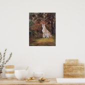 Cheetah Sitting Proud Poster/Afdruk Poster (Keuken)