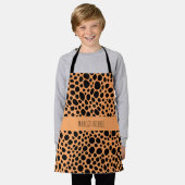 Cheetah skin Kleine Abstracte Safari Patroon Schort (Gedragen)